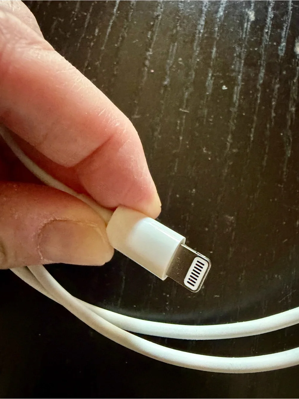 Apple White Lightning to USB-C Charging Cable